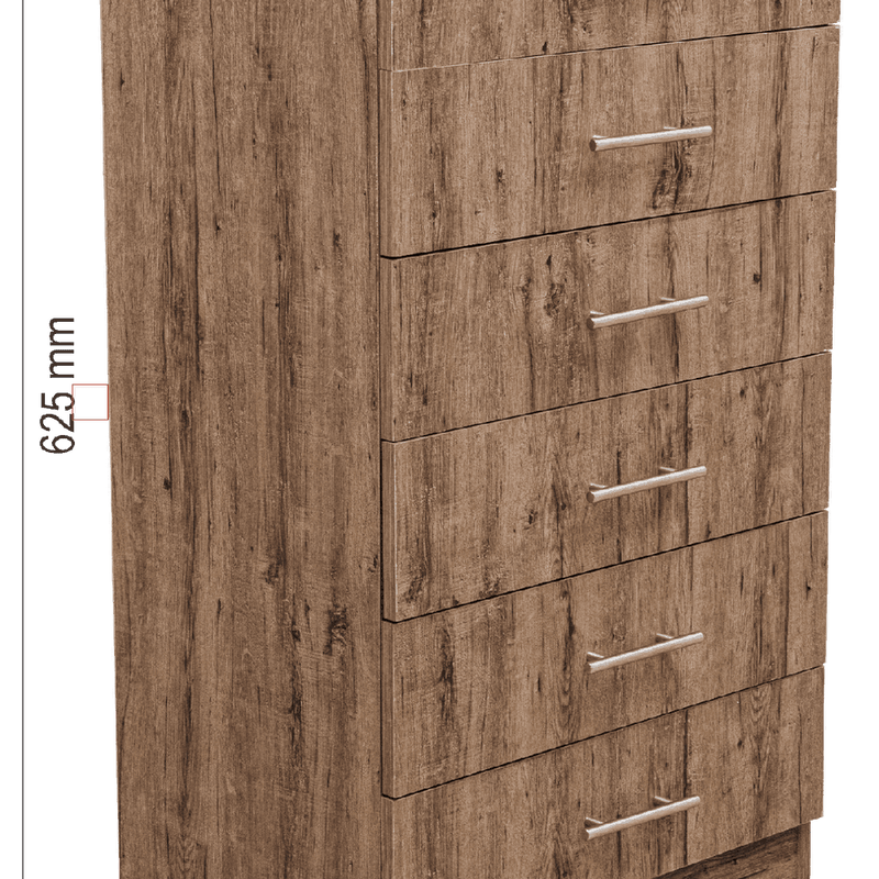 Lagos Rustic Birch Chest Drawer-zoom-