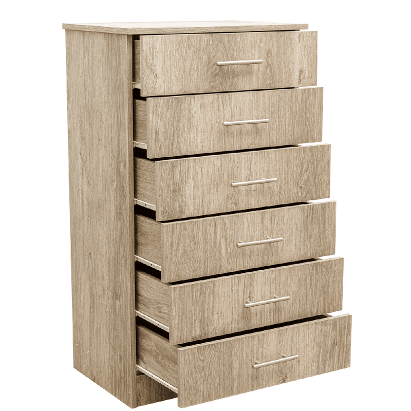 Lagos Oak Chest Drawer-zoom-