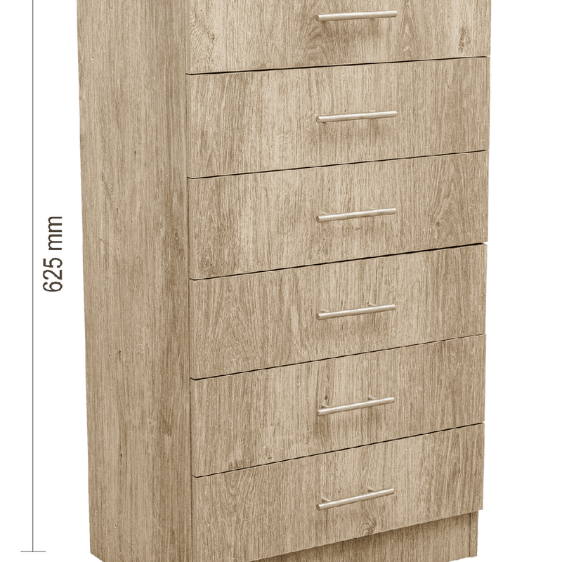 Lagos Oak Chest Drawer-zoom-