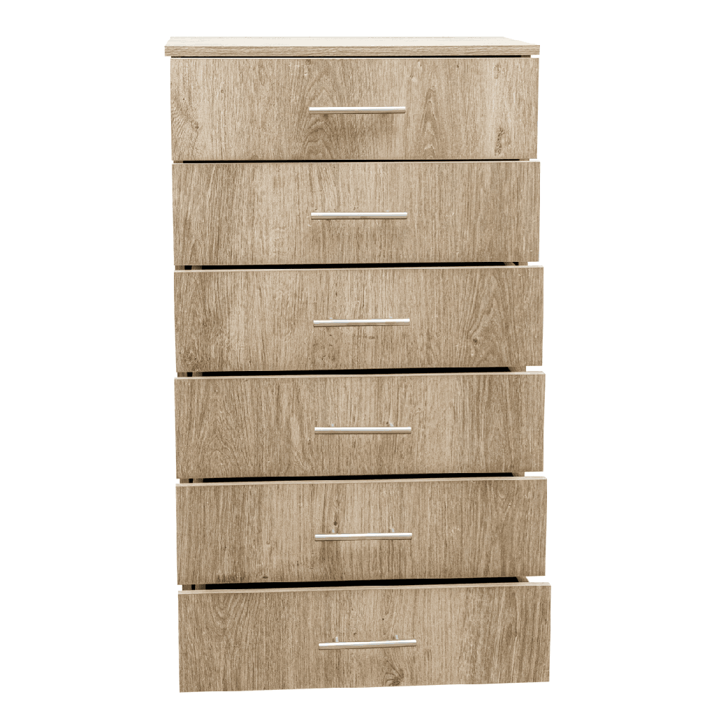 Lagos Oak Chest Drawer-4