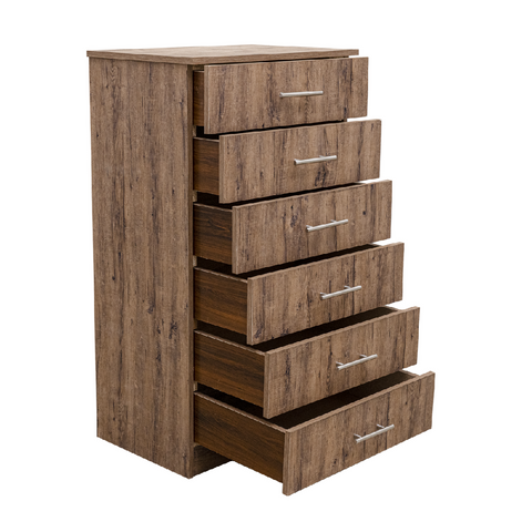 Lagos Rustic Birch Chest Drawer