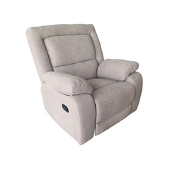 Lenora Rocking Recliner with Swivel Base Dark Beige Fabric