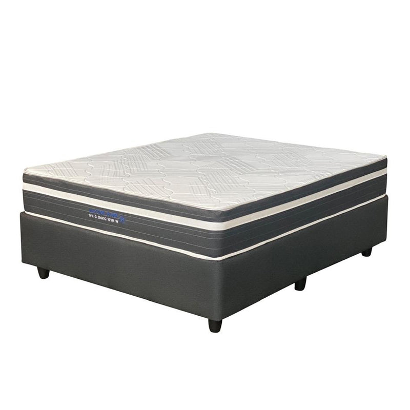Master Sleep Medium Three Quarter Mattress Standard Length-zoom-