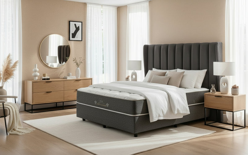 Haven Ultra Plush King Bed Set Standard Length-zoom-