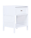 Maya One Draw Pedestal Birdeye White