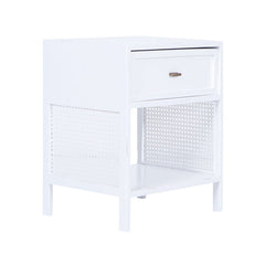 Maya One Draw Pedestal Birdeye White