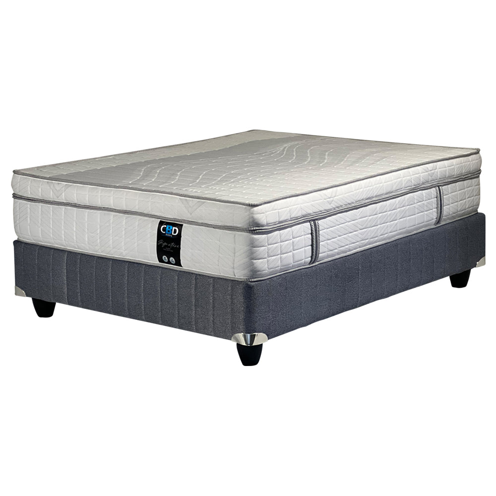 Ember Box Top Plush Three Quarter Bed Set Extra Length