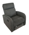 Morris Rocker Recliner Fabric Anthracite