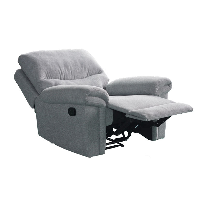 Nebraska 321 - 5 Action Lounge Light Grey Fabric Sofa-3