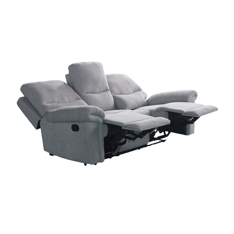 Nebraska 321 - 5 Action Lounge Light Grey Fabric Sofa