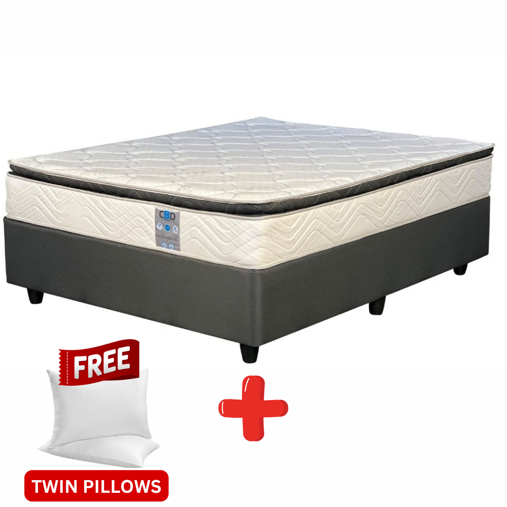Pillow Paedic Medium Double Bed Set Standard Length-1