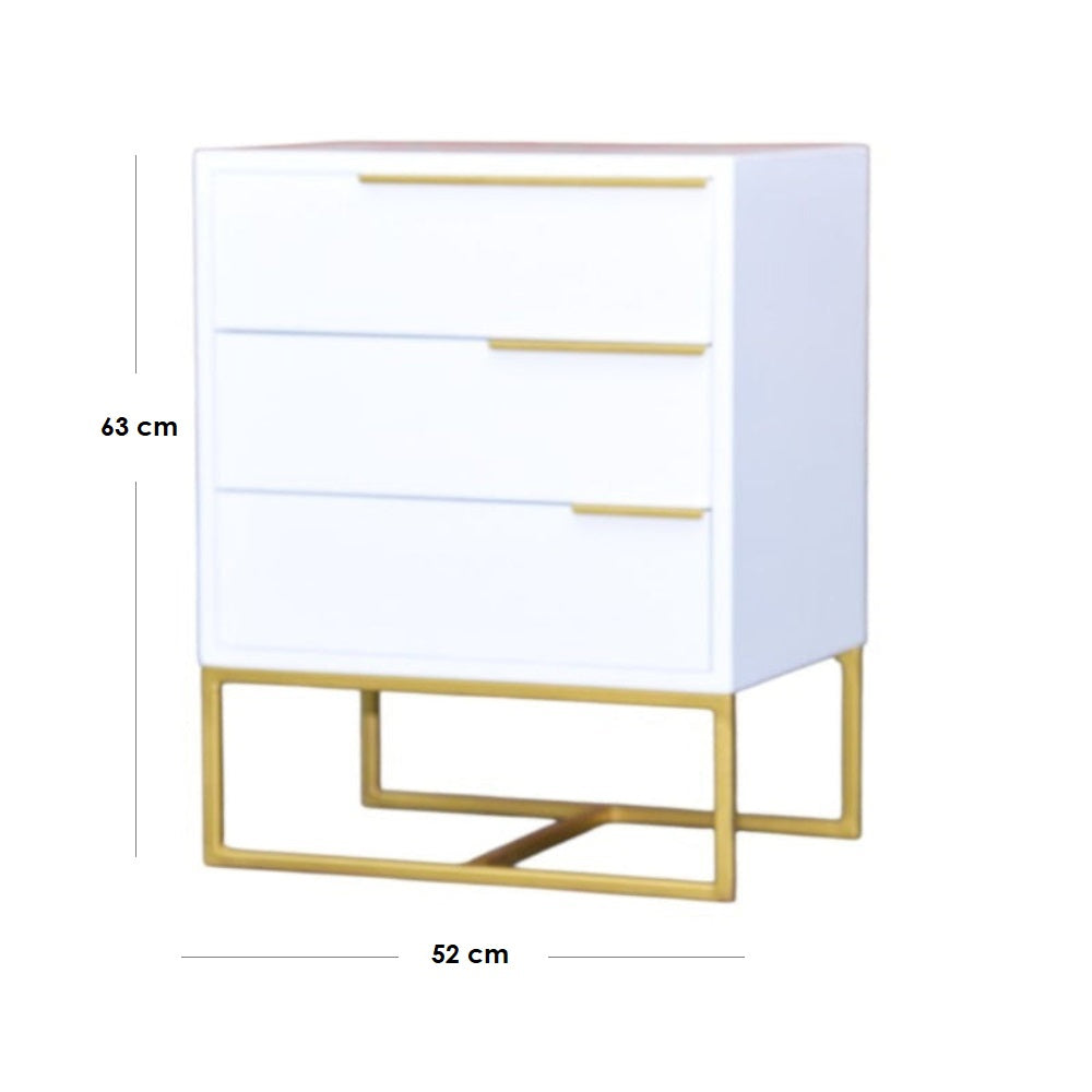 Pro White with Golden Foil Pedestal-zoom-10