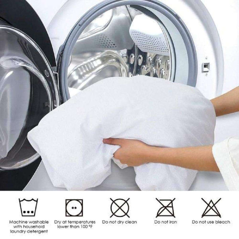 PureRest Waterproof Toweling Deluxe Queen Standard Length Mattress Protectors-zoom-