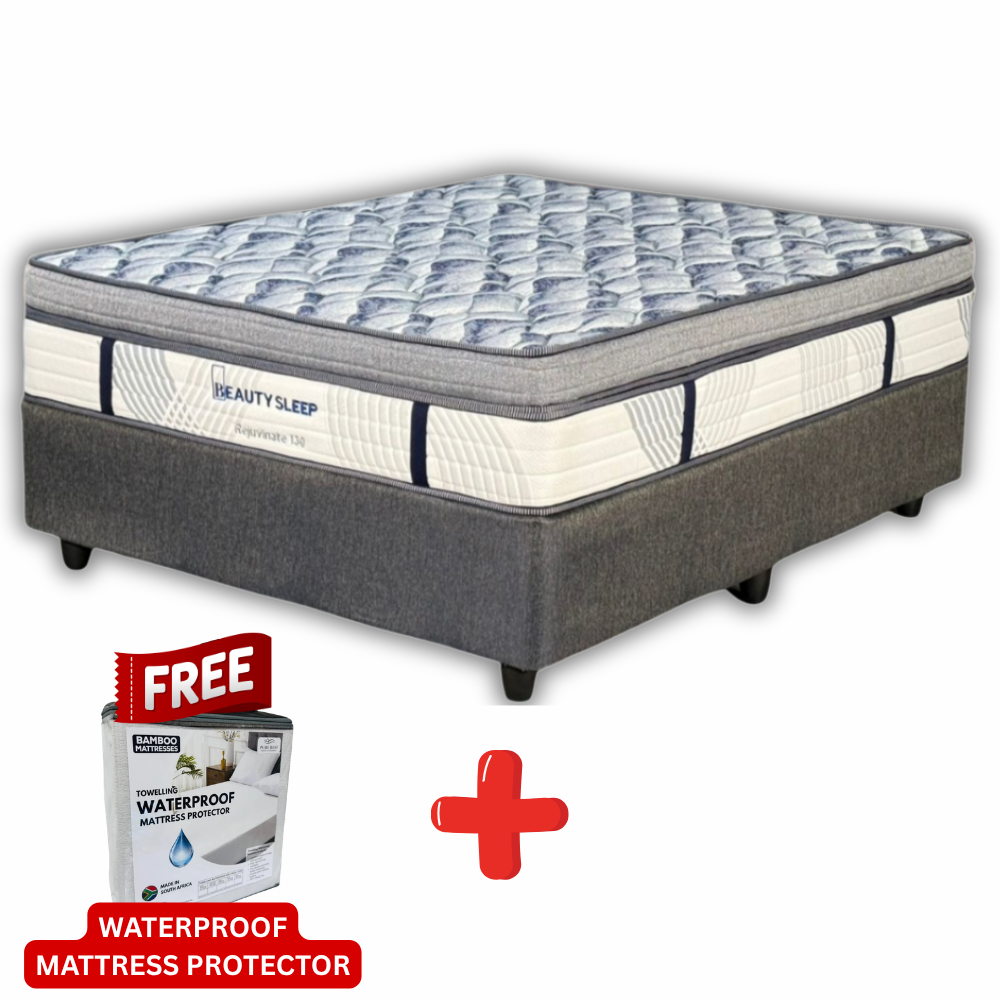 Rejuvinate Plush Queen Bed Set Standard Length