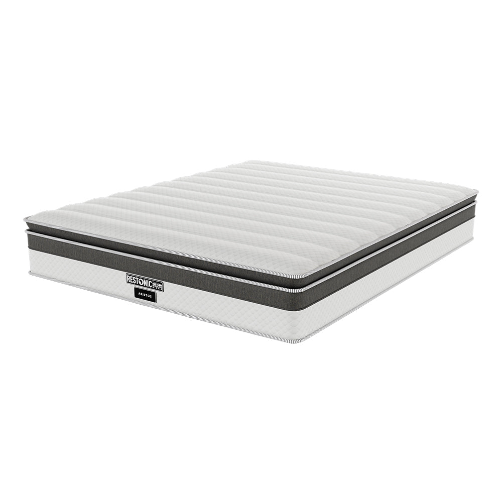Restonic Aristos Plush Queen Mattress Extra Length-zoom-1