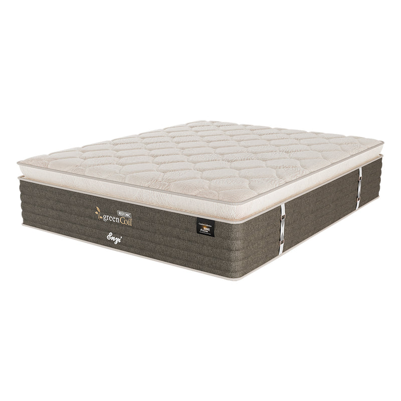 Restonic Enzi Plush Queen Mattress Standard Length-zoom-