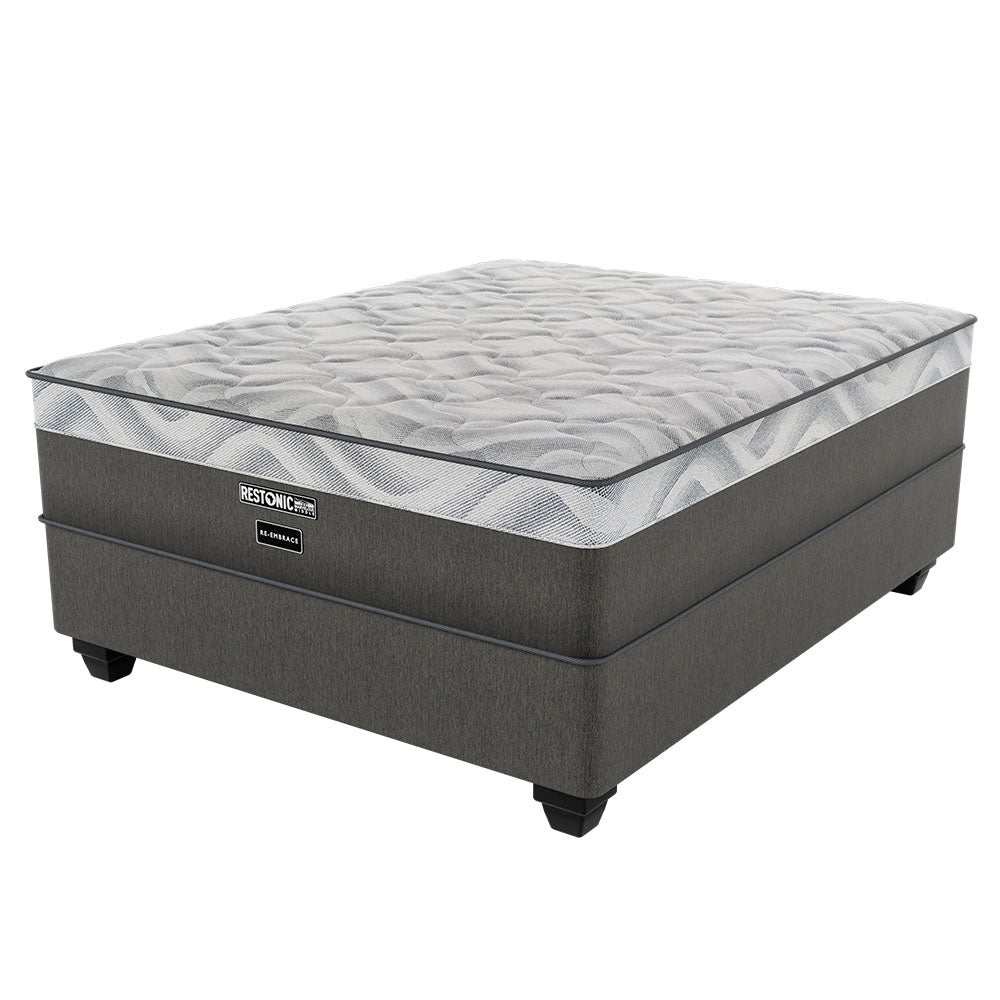 Restonic Reembrace Medium King Bed Set Standard Length-zoom-1