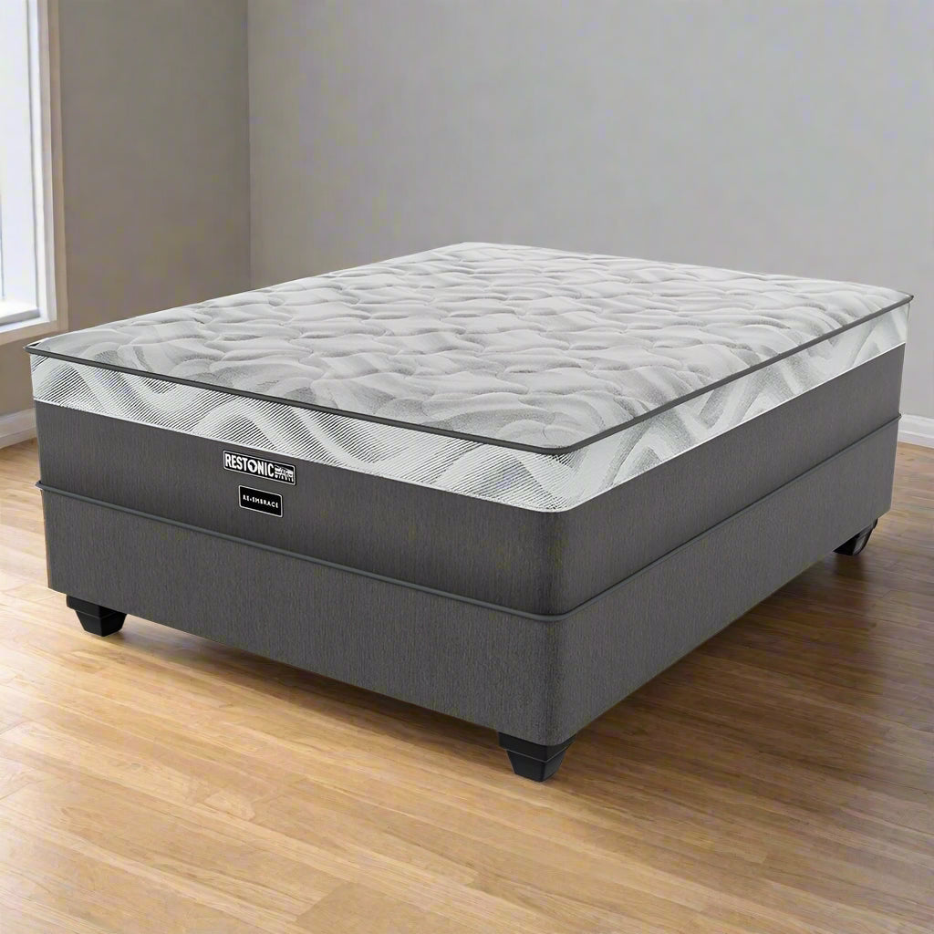 Restonic Reembrace Medium Three Quarter Bed Set Standard Length-zoom-1