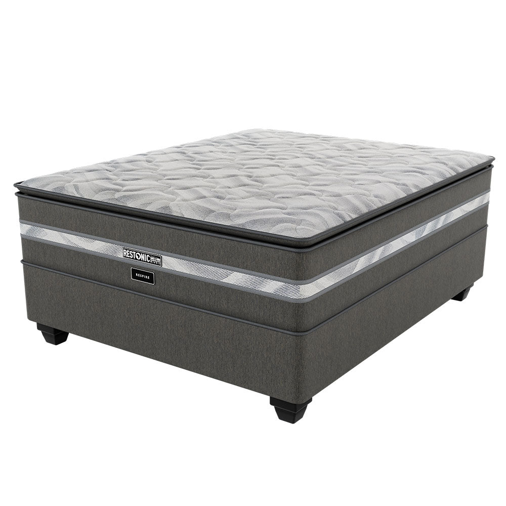 Restonic Respire Medium Double Bed Set Standard Length-zoom-2