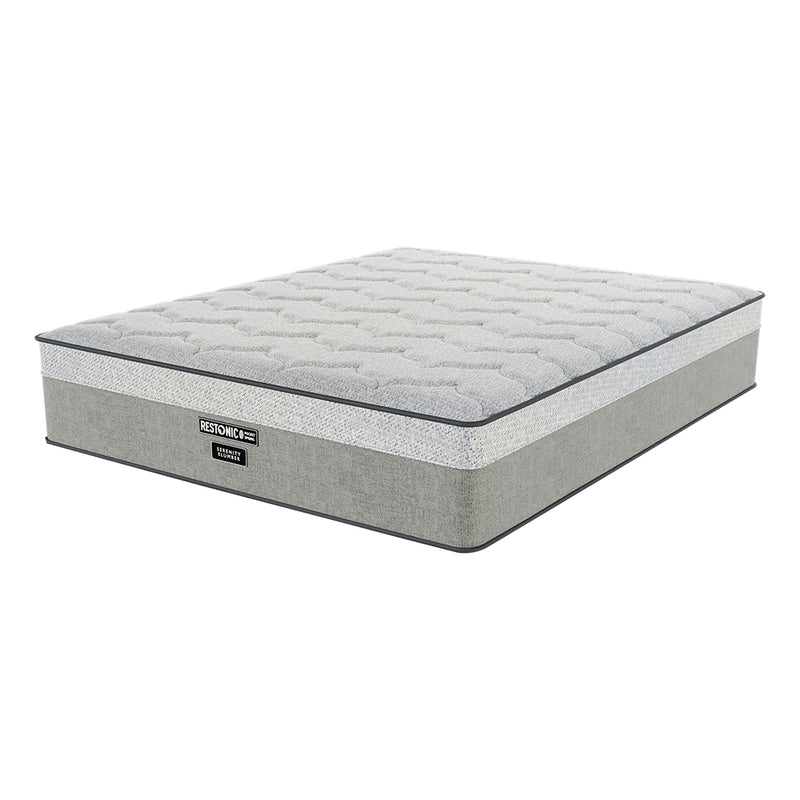 Restonic Serenity Slumber Medium Three Quarter Mattress Extra Length-zoom-