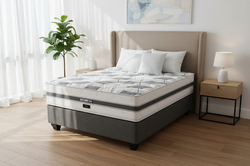 Restonic Valor Medium Double Mattress Extra Length-zoom-