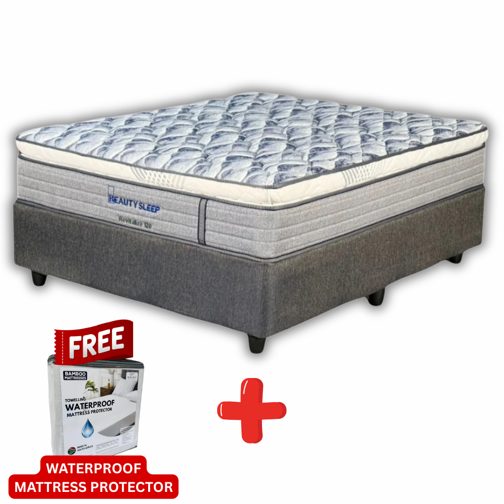 Revatilize Medium Queen Bed Set Standard Length-zoom-1