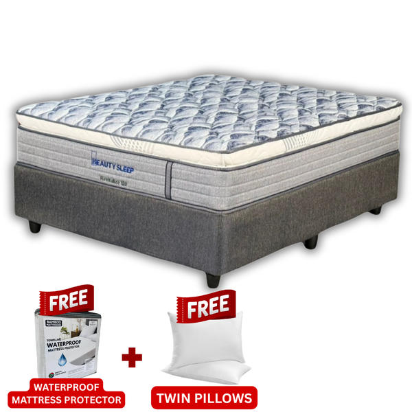 Revatilize Medium Queen Bed Set Standard Length