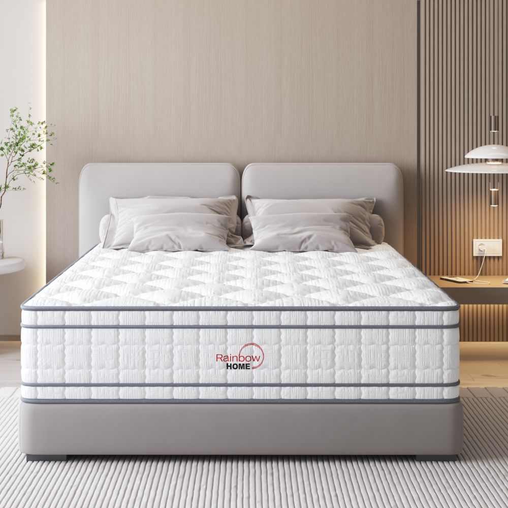 Rome Pocket Spring Plush Queen Mattress Extra Length