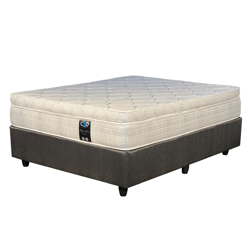 Royal Memory Plush Queen Bed Set Extra Length