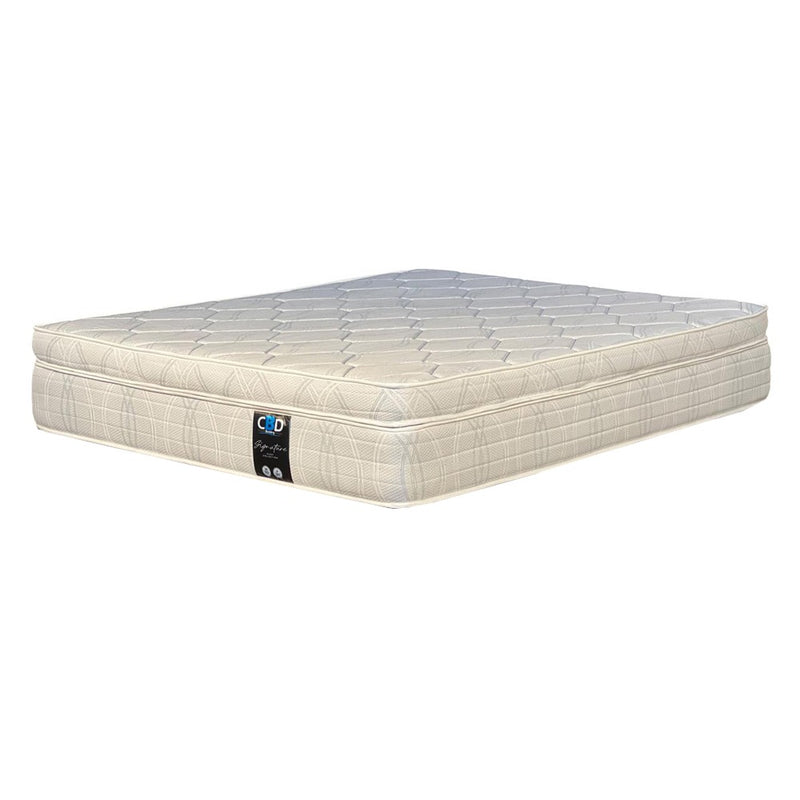 Royal Memory Plush Three Quarter Mattress Standard Length-zoom-