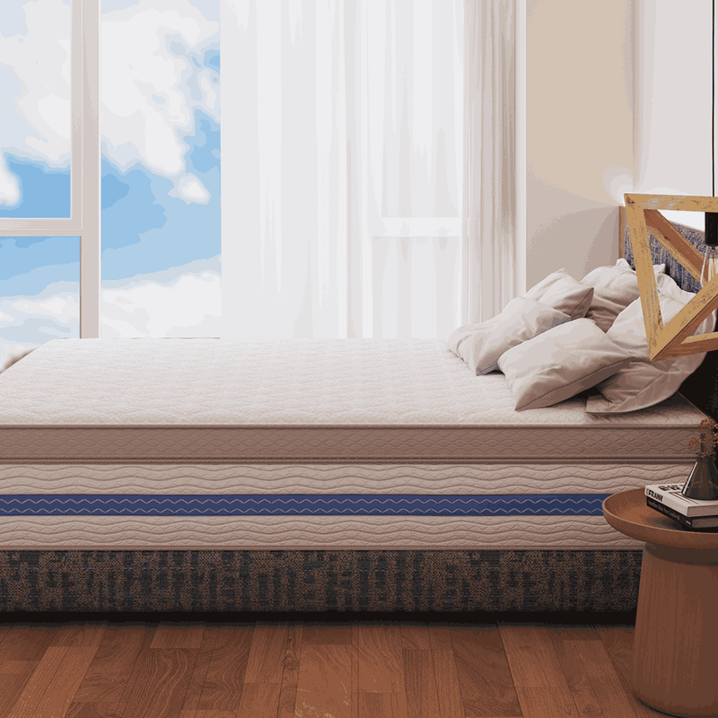Sarah Pocket Spring Plush Three Quarter Mattress Standard Length-zoom-
