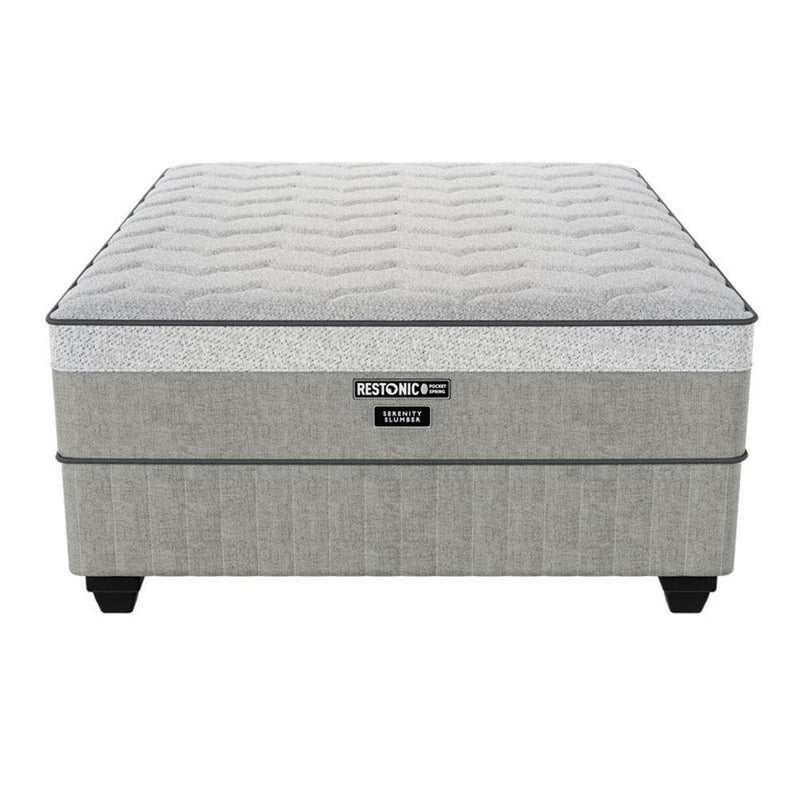Restonic Serenity Slumber Medium King Mattress Extra Length-zoom-