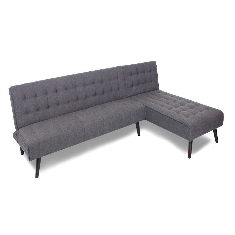 Sloane 2Pce Sleeper Grey Fabric