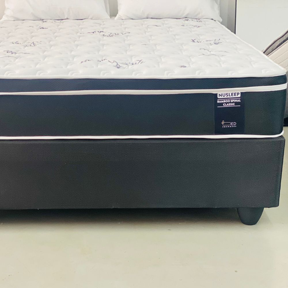 Bamboo Spinal Classic Firm Double Bed Set Standard Length-zoom-4