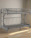 Troy Triple Bunk Metal Grey