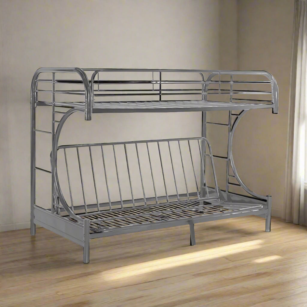 Troy Triple Bunk Metal Grey