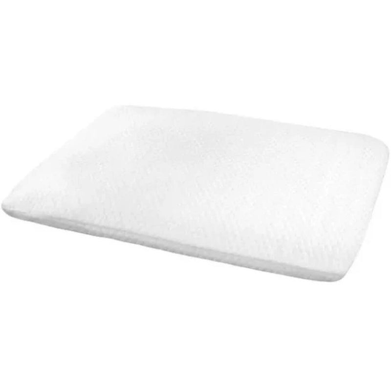 Dreamtech Duo Solid Full Memory Only Zip Bag Pillow Standard Length-zoom-
