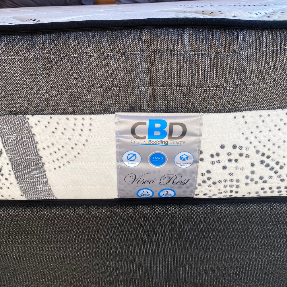 Visco Rest Medium King Bed Set Extra Length-4