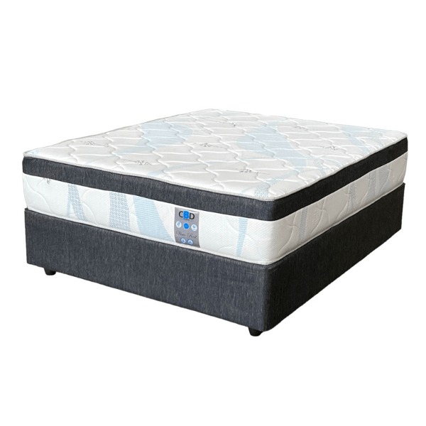 Visco Rest Medium King Bed Set Extra Length-zoom-