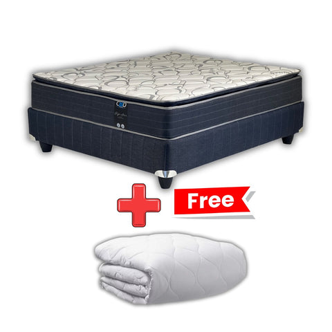 Embrace Medium Feel Queen Bed Set Standard Length + FREE Mattress Protector