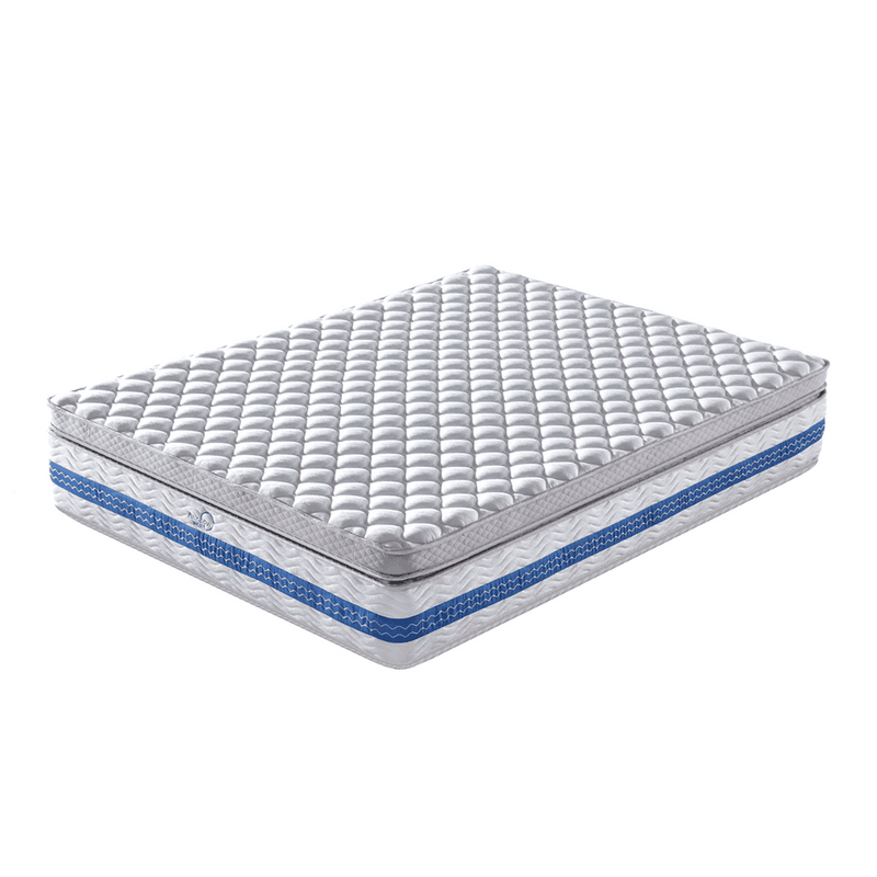 Sarah Pocket Spring Plush Double Mattress Standard Length-zoom-
