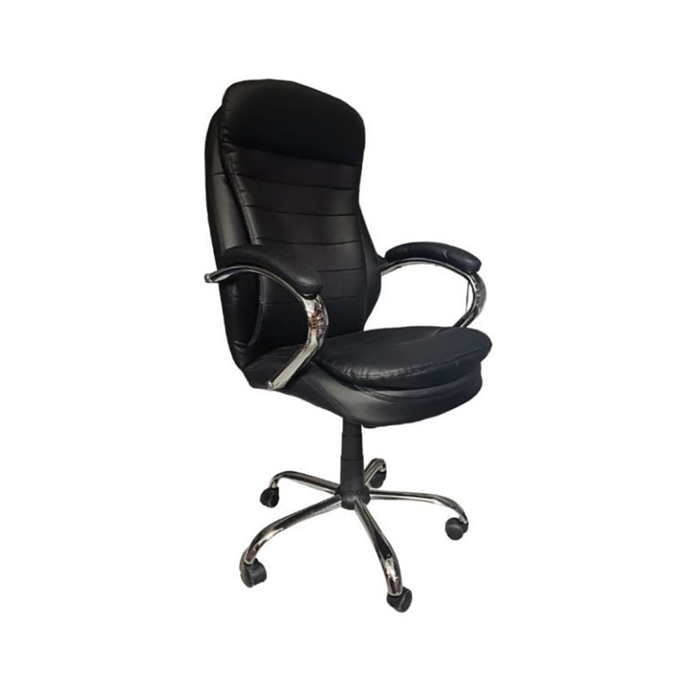 Wilson High Back Black Polyurethane