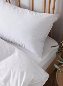 Pearl Fibre Twin Pack Plain Bag Pillow Standard Length-3