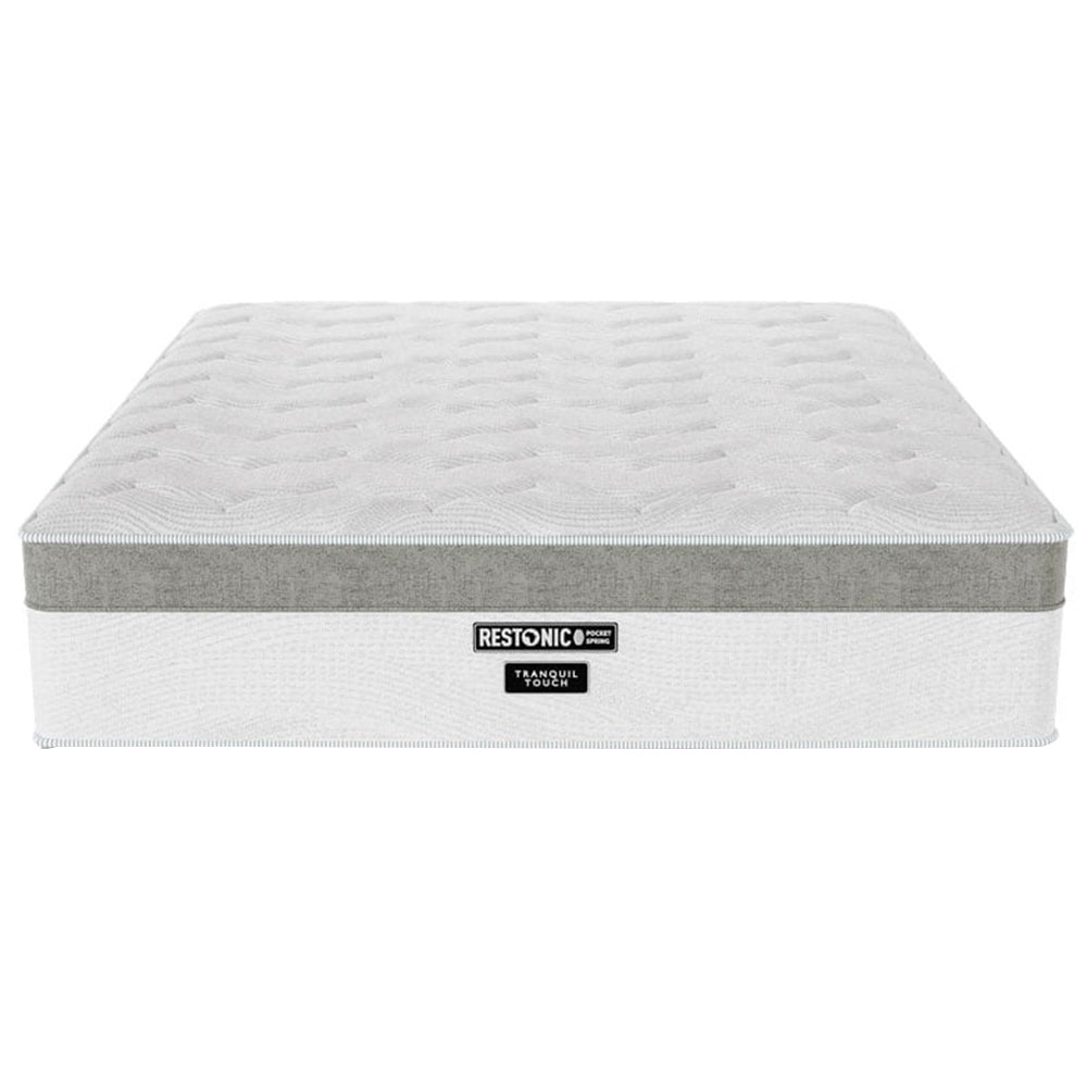 Restonic Tranquil Touch Medium Single Bed Set Extra Length-8