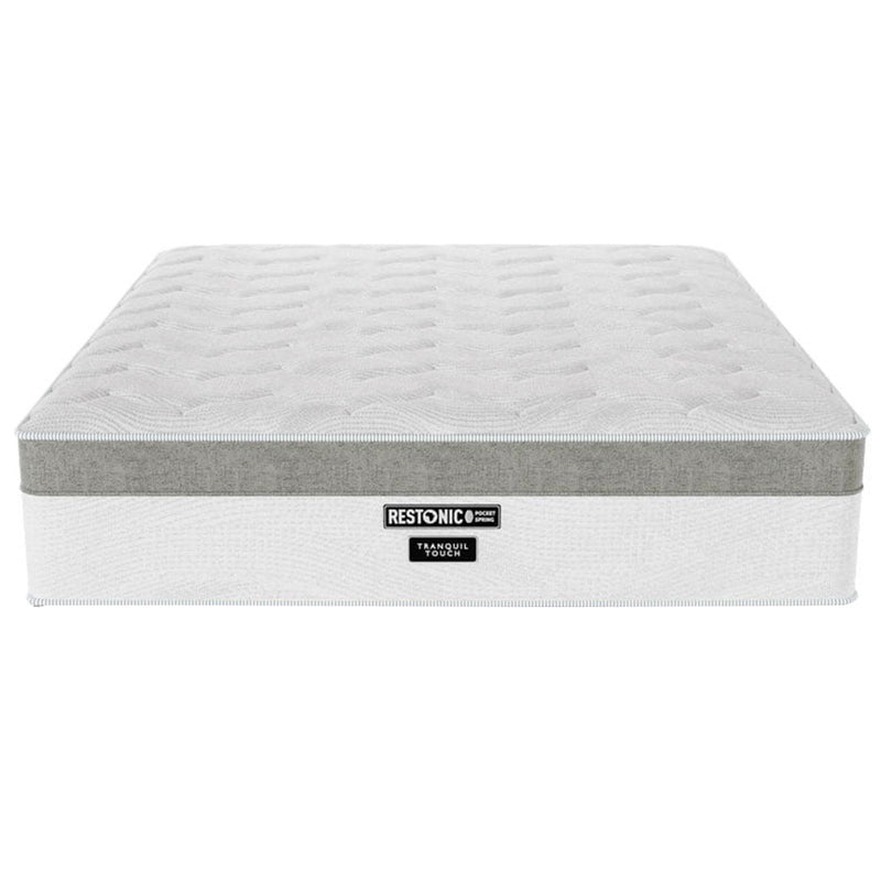 Restonic Tranquil Touch Medium Single Bed Set Extra Length-zoom-