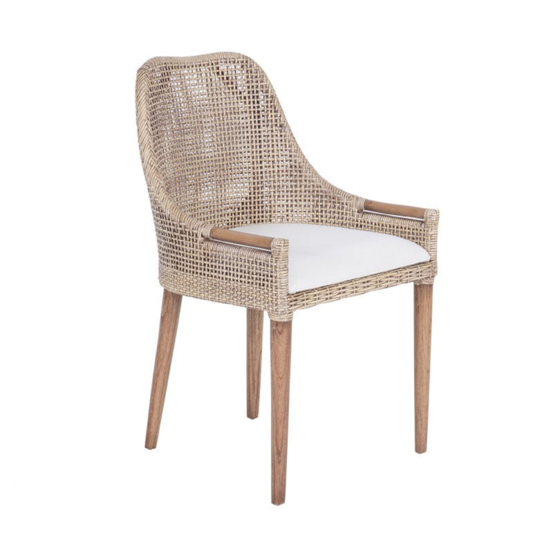 Bintang Dining Chair Mindi Wood/Rattan-zoom-