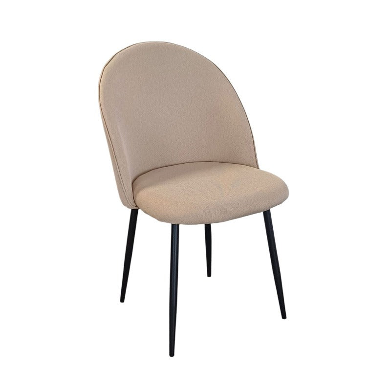 Greta Dining Chair Fabric Beige-zoom-1