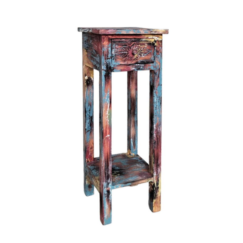 Marocco One Draw Pedestal Multi Colour-zoom-