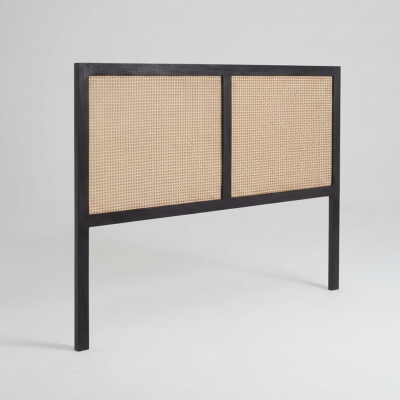 Maya Queen Size Headboard Birdeye/Black-zoom-