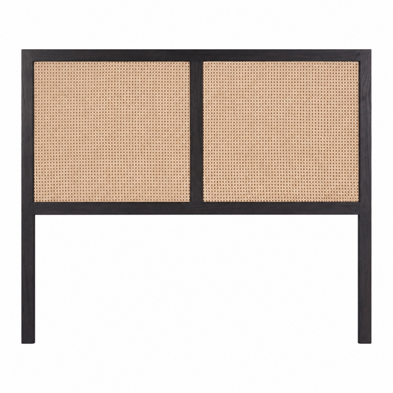 Maya Queen Size Headboard Birdeye/Black-zoom-